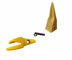1 – CAT Style J200 Backhoe Bucket Shank 1″ Lip, Rock Tooth, 1U-3202TL, 119-3204