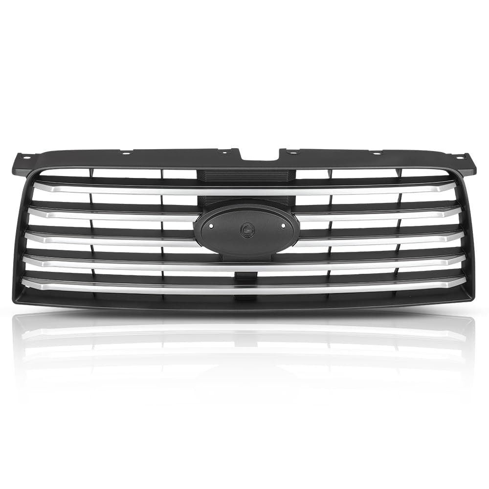 Subaru Forester Front Bumper Grille 2006-2008 Gray Silver Painted 91121SA082