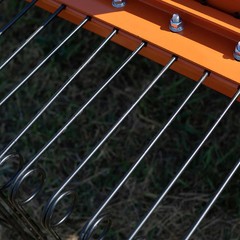 Titan Attachments 3 Point 5 FT Pine Straw Needle Rake, Category 1 Tractors