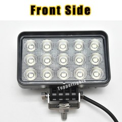 6×4 LED work lights Kit Fit Kubota RTV 900/1100 Series Utility Vehicle Bumper