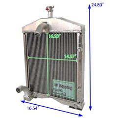 8N8005 Full Aluminum Tractor Radiator Fit Ford 8N 9N 2N Models 86551430