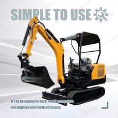 800mm Lengthen Tilting Bucket Attachment for Mini Excavators 0.8Ton-2Ton