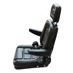 Universal Tractor/Forklift/Digger Seat With Headrest & Safety Belt & Armrest NEW