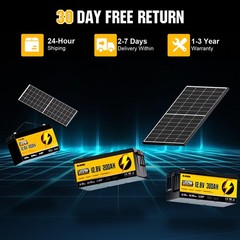 100Ah LiFePO4 Lithium Battery 12V Deep Cycles RV Marine Trolling Motors Off-grid