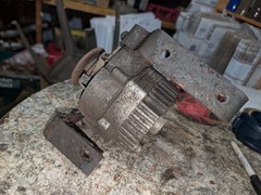 Allis Chalmers B C RC Tractor 12V Alternator And Brackets Complete