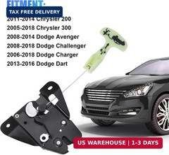 Rear Trunk Latch Actuator, Compatible with 2006-2018 Dodge 2005-2018 Chrysler, R