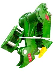 JMA 22in Excavator Wood Shear 16-25 Ton 80mm Pin-On Tree Cutter Heavy Duty Steel