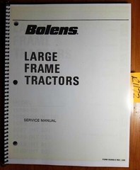 Bolens 1886s-05 1886s-06 2086 2087 2288 2289 2389 Large Tractor Service Manual