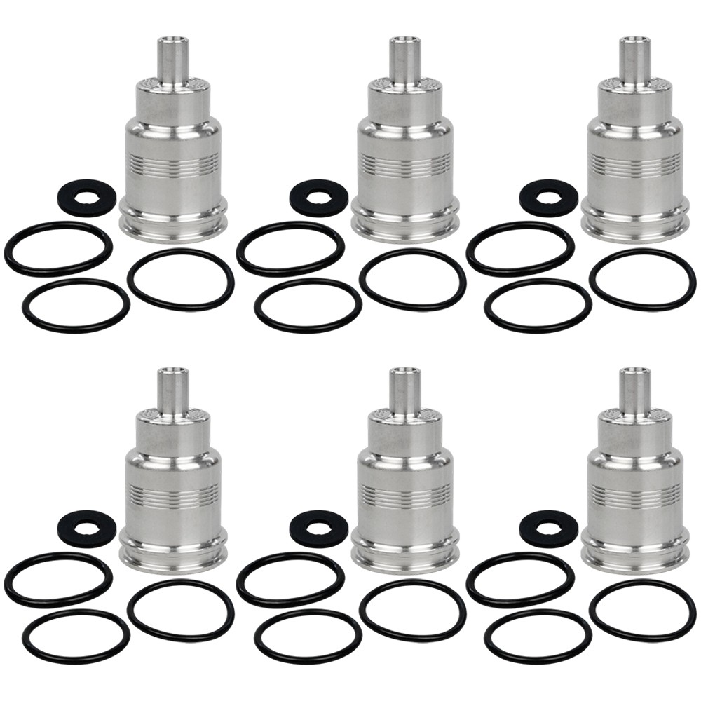6PCS Fuel Injector Steel Sleeve Cup 21515329 Fit for Volvo D11 D13 D16