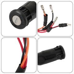 ALL-CARB Ignition Switch with Key Replacement for Honda FourTrax 300 TRX300FW TR
