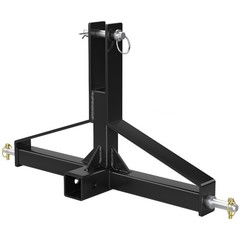 3 Point Hitch 2” Trailer Receiver Hitch Tow Drawbar Category 1 Tractor Adapter