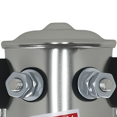 12V Continuous Duty Solenoid Relay SPST 24059-08-BP Plated Steel, PVC Coated