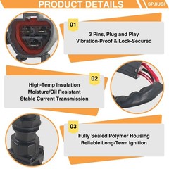 Ignition Switch for Kubota SVL75 SVL75C SVL90 SVL90C SVL95 Loader RC461-53962
