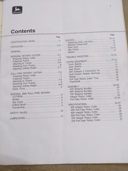 John Deere 509,609,709 Rotary Cutters Operators Manual, OM-W21329