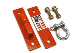 Kubota Tractor HD 7-3/4″ X 2″ double welded bucket hook shackle skidsteer USA