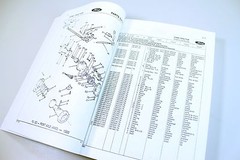 Ford 1300 1500 1700 1900 Tractor Service Shop Repair Manual Parts Catalog