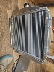 3 Row Aluminum Radiator ~ Yanmar YM2001 YM2010 2020 2310 2202 2402 129350-44500