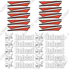Bobcat Set of 10 Decal Kit – 7 YEAR OUTDOOR 3M VINYL!
