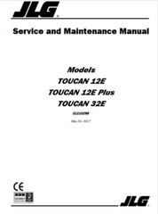 JLG Toucan 12E Boom Lift Service Repair Operators Parts Catalog Manual PDF USB