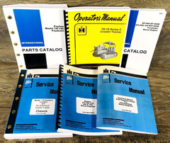 International TD15C Crawler Dozer Service Parts Operators Manual Repair PayDozer