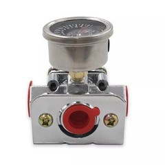 Fuel Pressure Regulator with Gauge for Carburetor Carb 1-4 PSI 12-804 USA