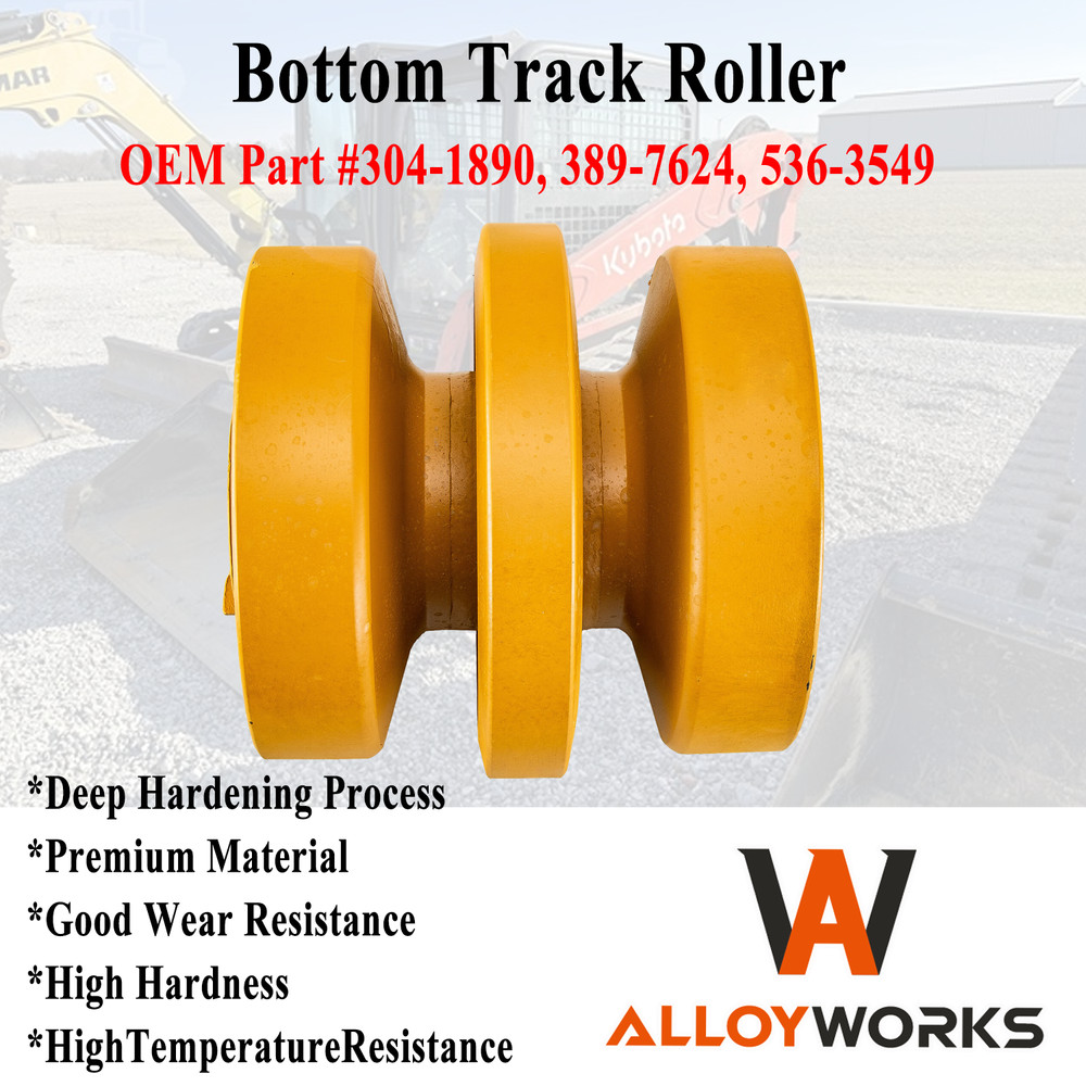 YELLOW Bottom Roller Track Roller Fit CATERPILLAR CAT 289D UNDERCARRIAGE