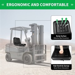 Universal Suspension Seat /DUMPER/DIGGER/ROLLER/TRACTOR/LOADER Low Back