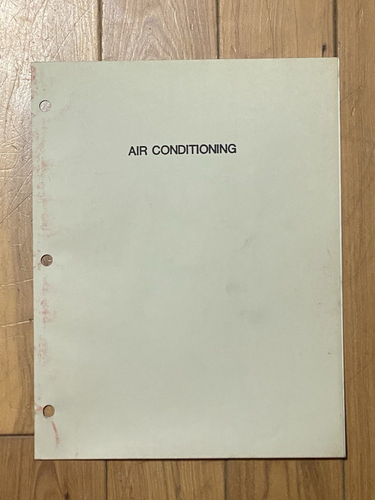 1985 Mack Truck Air Conditioning Maintanance Service Repair Shop Manual Booklet