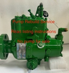 John Deere 350 Dozer / 152D Engine Injection Pump Rebuild Service DBGFC331-14DH