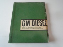 1960- 1964 GM Diesel Serviceman’s Book Detroit Diesel Engine Manual tune up 53