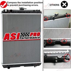 ASI 3 Row Aluminum Radiator For 2014+ Kubota L47 L4760 L5040 L5740 L5460 L5060
