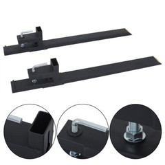 New 4000lbs 60″ Clamp on Pallet Forks for SkidSteer Loader Bucket Tractor Fork