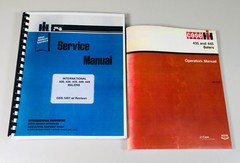 International 435 445 Baler Operators Owners Service Repair Shop Manual Case IH