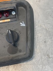 1979 John Deere 850 Tractor Dash Gauge Panel