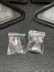 4x LED Headlight Tail Exterior Light Kit For Bobcat Skid Steer Loader