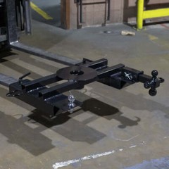 Titan Attachments 3-In-1 Forklift Mounted Hitch, 8000 LB Tow Capacity
