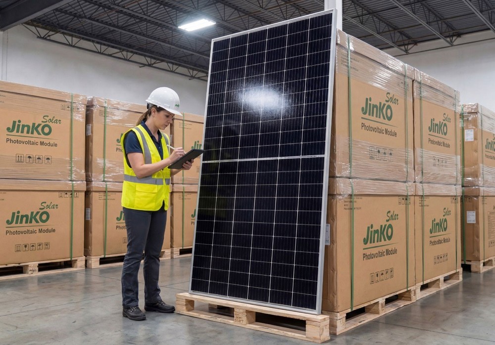 JINKO TIGER NEO 625W BI FACIAL SOLAR PANELJKM625-650N-78H – 36 Units on a pallet