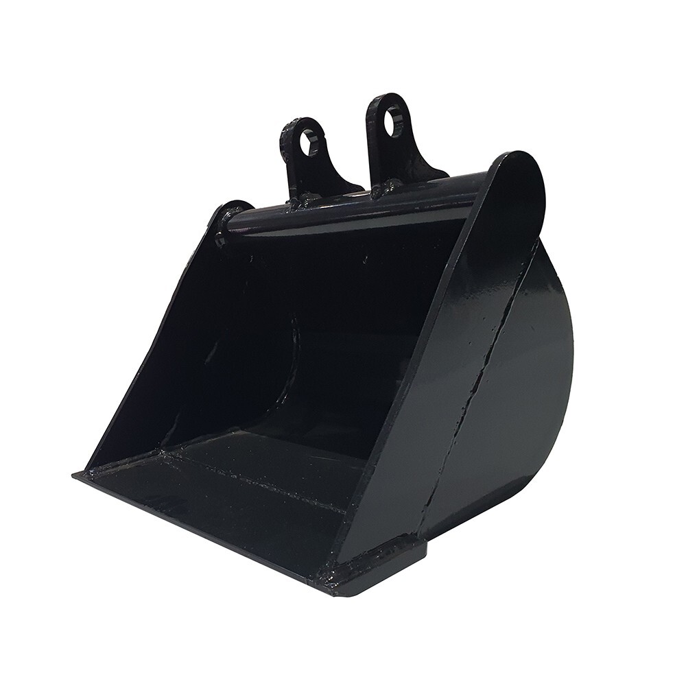 AGT 15in Toothless Bucket without Tooth For 1ton 2ton Mini Excavator Attachment