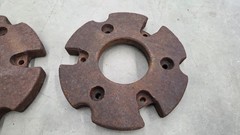 Farmall Front Wheel Weights A B C H M 300 350 400 450 Super ACH M 6788-D