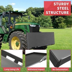 1/2″ Skid Steer Mount Plate Quick Tach Attachment Loader Plate Compatible wit…