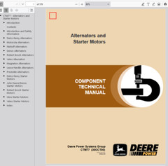 John Deere 7630 7730 7830 7930 Tractors Technical Service Repair Manual TM2266