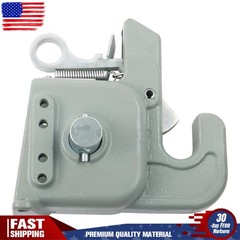 Gray Easy Change Quick Hitch w/Stabilizer Bar for Category 2 Tractors/Implement
