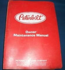 PETERBILT 359 362 310 TRUCK OWNERS MAINTENANCE REPAIR SHOP SERVICE MANUAL