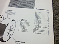 1988 OEM Factory CAT Caterpillar Hardware Manual PECP8302