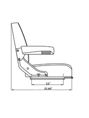 Trac Seats Seat for John Deere New Holland Simplicity Snapper Pro Toro Mower
