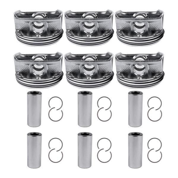 NEW 6Pcs Pistons Kit For Jeep Grand Cherokee VW Routan Chrysler 200 300 Town#DFT