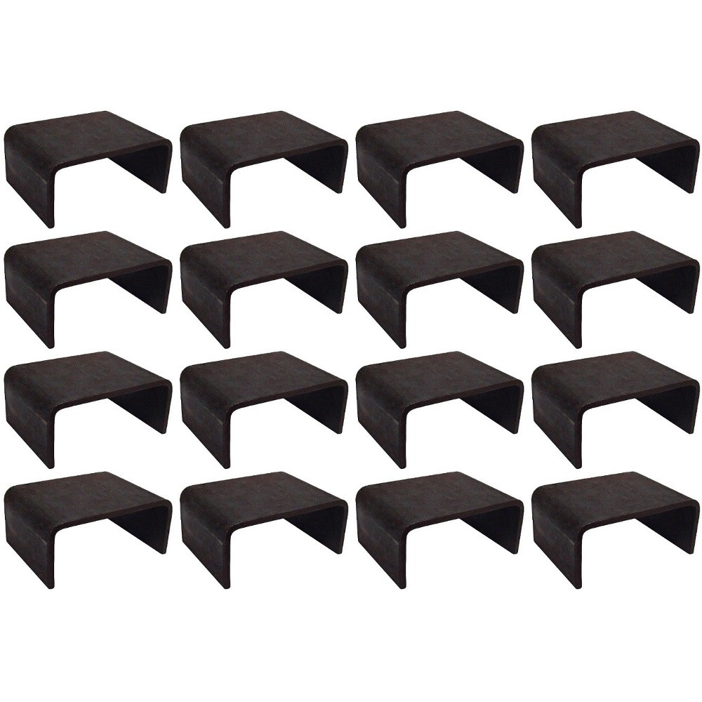 Qty 16: Weld-on 6 gauge Stake Pocket Fits Universal Products Replaces 1000103