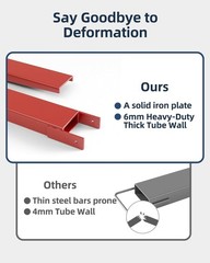 Pallet Fork Extension – 5500 Lbs Capacity,72/84inches Heavy Duty Fork Extensions