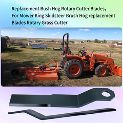 2XFits For Mower Rotary Grass Cutter Steel Blades Mower King Skidsteer Brush Hog