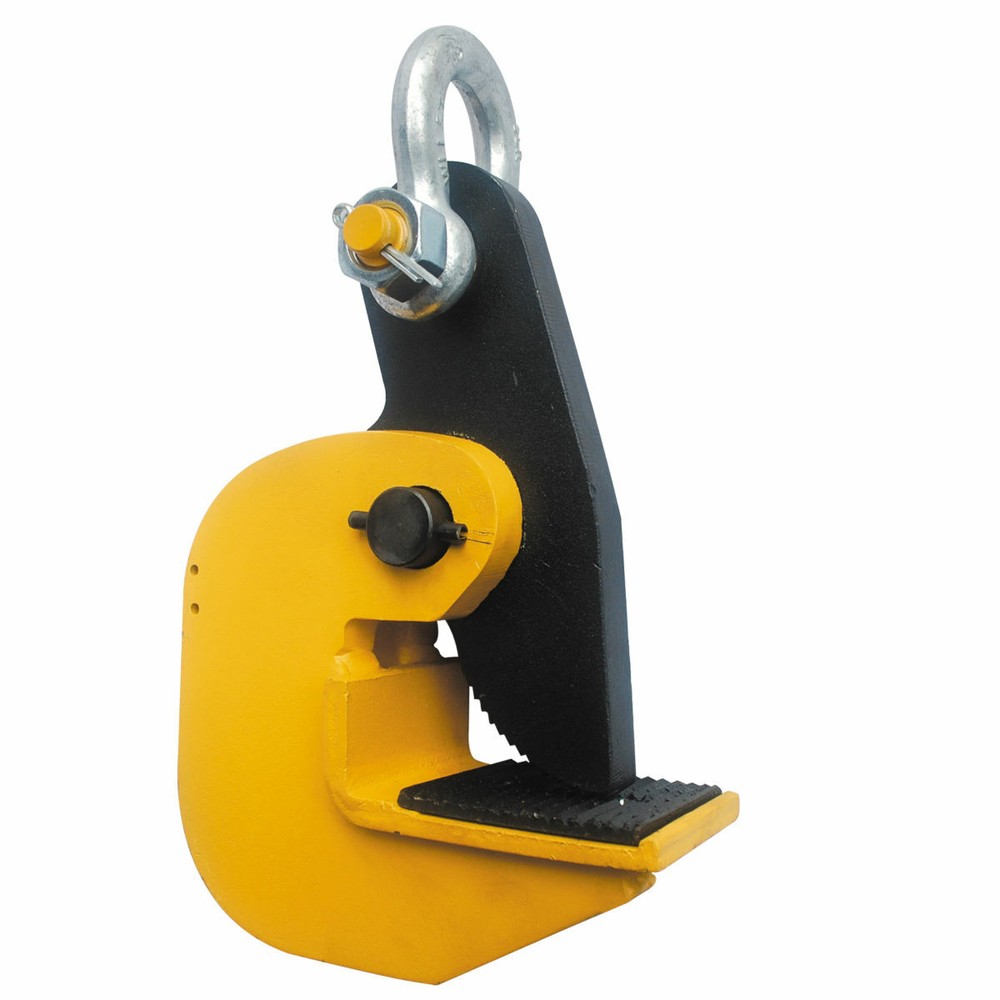 1T Horizontal Plate Clamps 2200 LBS Capacity With Shackle